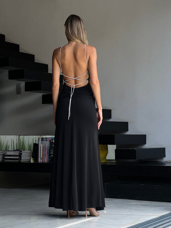 שמלת קוקו שחור