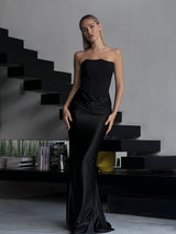 שמלת סיאנה שחור