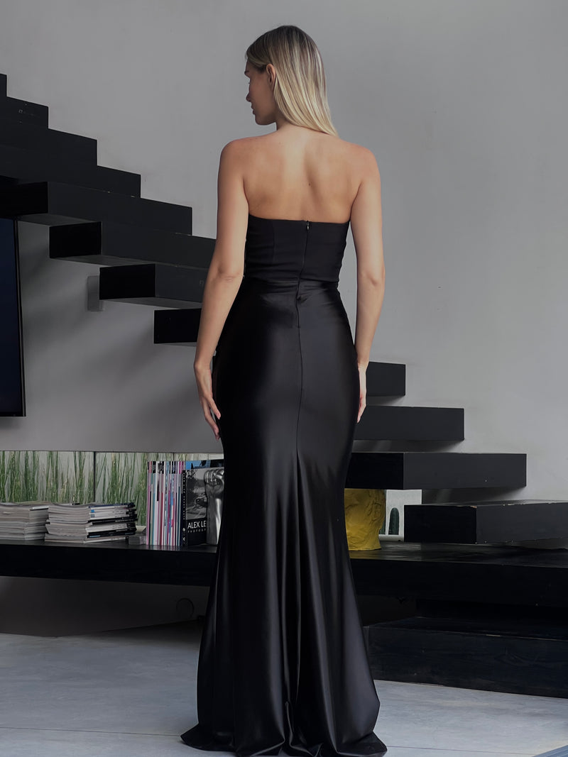 שמלת סיאנה שחור