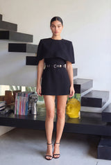 שמלת בולד שחור - SHESH