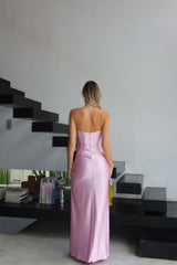 שמלת אדריאנה ורוד - SHESH