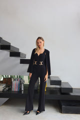 אוברול ליז שחור - SHESH