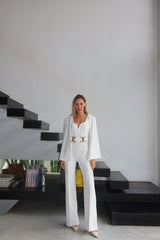 אוברול ליז לבן - SHESH