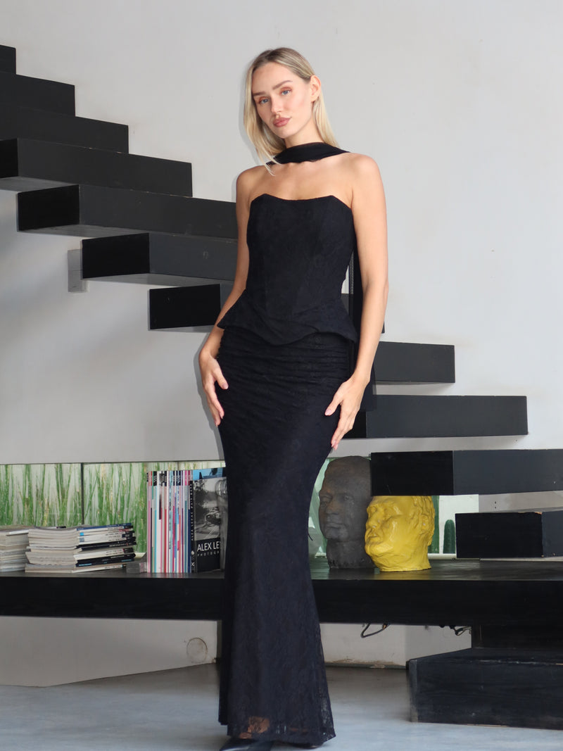 שמלת ג׳ולי שחור