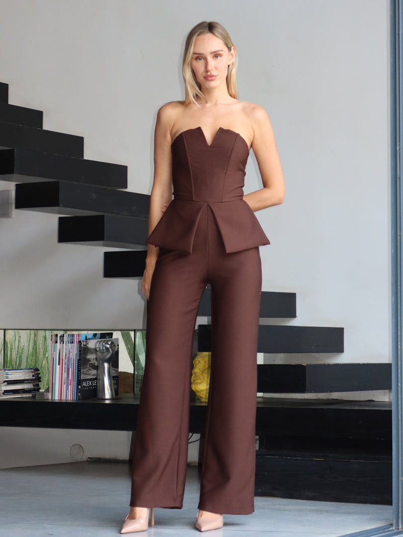 אוברול מארי חום