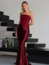 שמלת סיאנה בורדו