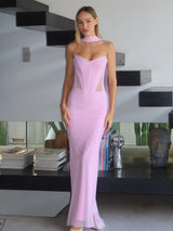 שמלת סקוט ורוד - SHESH