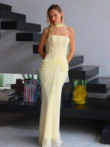 שמלת רוזאן צהוב - SHESH