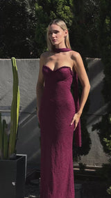 שמלת בלינגהם בורדו