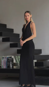 שמלת רום שחור